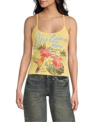 アーバンアウトフィッターズ レディース トップス シャツ フラワー柄 ノースリーブ フラワー BDG Urban Outfitters Chileno Bay Tropical Floral Scooのサムネイル