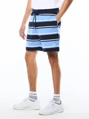 セルジオタッキーニ メンズ ボトムス ハーフパンツ・ショーツ Sergio Tacchini Strisce Stripe Short Maritime Blue ブルーのサムネイル