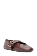 アレッツォ レディース シューズ パンプス Arezzo Adeline Mary Jane Flat Fresh Ruby ルビーのサムネイル