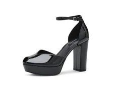 ナインウェスト レディース シューズ サンダル Nine West Keela Black Patent ブラックのサムネイル