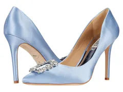 バッジェリーミシュカ レディース シューズ ヒール Badgley Mischka Cher Azure Blue ブルーのサムネイル