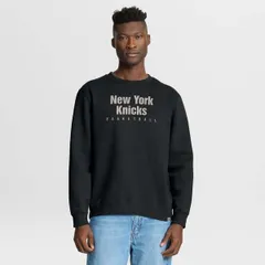 ファナティクス メンズ アウター パーカー・スウェット シャツ Mens Fanatics Black New Yorknicks Crossover Collection Defensive Rotのサムネイル