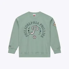 ミッチェルネス メンズ アウター パーカー・スウェット シャツ フリース Mens Mitchell Ness Green Philadelphia Phillies Yacht Rock Fleecのサムネイル