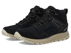 メレル メンズ シューズ ブーツ・レインブーツ Merrell Wildwood Mid LTR Waterproof Black 1 ブラックのサムネイル