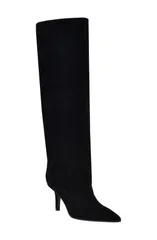 ゲス レディース シューズ ブーツ・レインブーツ GUESS Carolan Pointed Toe Knee High Boot Women BLACK ブラックのサムネイル