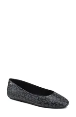 ダナ キャラン ニューヨーク レディース シューズ パンプス DKNY Moonira Ballet Flat Women BLACK ブラックのサムネイル