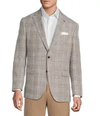 ダニエル クレミュ メンズ アウター ジャケット・ブルゾン コート Cremieux Modern Fit Plaid Sport Coatan タンのサムネイル