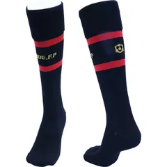 グランデ grande 2ボーダーフットボールソックス フットサルストッキング (gfph21911-0935)、BLK/REDのサムネイル