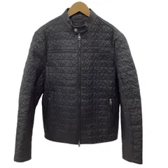 MICHAEL KORS マイケルコース メンズ レザージャケット　ラムレザー SIZE M ブラックのサムネイル