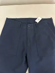 36 ナナミカ モールスキン An Ode パンツ ネイビーのサムネイル
