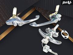 美品♪ローバーミニMK1仕様下部丸加工ドア左♪三角付き♪レストア車