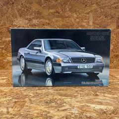 デッドストック 未組立 1996年製 FUJIMI メルセデス ベンツ 500SL プラモデル 1/24 フジミ Mercedes-Benz 模型 未使用 未開封のサムネイル