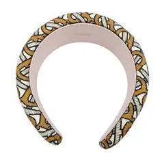 BURBERRY バーバリー カチューシャ TBモノグラム マルチカラー系 キャンバス レディース ヘアアクセサリー ヘッドバンド 美品のサムネイル
