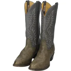 古着 80年代 ノコナブーツ Nocona Boots 8817 C ツートン 厚底 ウエスタンブーツ 9 1/2E メンズ26.0cm相当 ヴィンテージ/saa016149のサムネイル