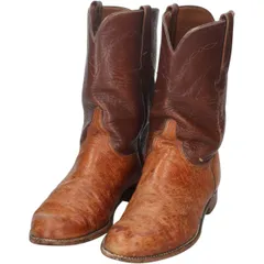 古着 80年代 ルケーシー Lucchese ツートン ウエスタンブーツ USA製 10 D メンズ27.0cm相当 ヴィンテージ/saa016142のサムネイル