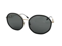 BURBERRY バーバリー サングラス 3127-D ブラック ゴールド系 メタル フェイクパール ユニセックス 美品のサムネイル