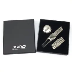 【新品】ゼクシオ グリーンフォーク×クリップマーカー シルバー 箱入り ゴルフ XXIOのサムネイル