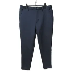 美品 LACOSTE ラコステ イージーパンツ HH6934 テーパードジャージトラウザー ネイビー 36 27114473のサムネイル