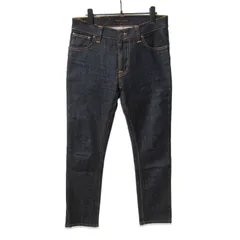 美品 Nudie Jeans ヌーディージーンズ デニムパンツ THIN FINN シンフィン スキニーフィット 濃紺 インディゴ 31 27114498のサムネイル