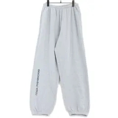 Gosha Rubchinskiy ゴーシャラブチンスキー スウェットパンツ SWEATPANTS ロゴプリント 裏毛 イージーパンツ グレー S  99001494のサムネイル
