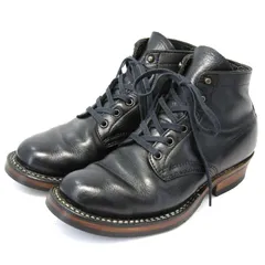 WHITE'S BOOTS ホワイツ US7E 25cm セミドレス レースアップブーツ vibramソール オイルドレザー ワークブーツ ブラック 黒  35005801のサムネイル