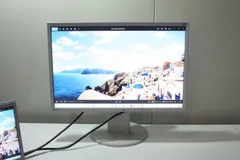 A2 使用時間1064 補償あり【EIZO】 EIZO FlexScan EV2216W 22インチワイド液晶 解像度:1680×1050 WSXGA+ VGA/DVI/DP 入力3系統のサムネイル