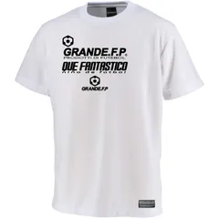 grande(グランデ) QUE.FANTASTICOドライメッシュT フットサル半袖Tシャツ (gfph22012-0109)、WHT/BLKのサムネイル