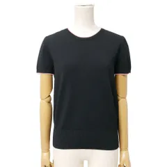 ■美品■VALENTINO ヴァレンティノ ニット サイズL 半袖 クルーネック イタリア製 ブランド古着【中古】20260804/RB0464のサムネイル