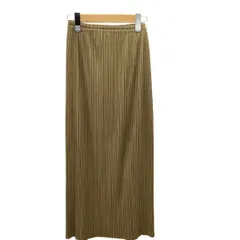 ISSEY MIYAKE イッセイミヤケ PLEATS PLEASE スカート  SIZE S ベージュのサムネイル
