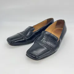 HERMES エルメス パンプス ローファー Hロゴ スクエアトゥ Size36 /M26274のサムネイル
