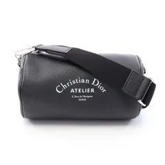 ディオール・オム DIOR HOMME ショルダーバッグ アトリエ ローラー ブラック レザー アトリエローラー メンズ Used Aのサムネイル
