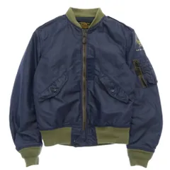 The REAL McCOY'S ザリアルマッコイズ TYPE L-2A フライト ジャケット ミリタリージャケット ブルー系 38【中古】のサムネイル