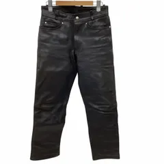 HARLEY-DAVIDSON ハーレーダビッドソン ライダース レザー パンツ SIZE 73.5cm (W29) ブラックのサムネイル