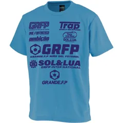 grande(グランデ) SOL・LUAドライメッシュTシャツ フットサル半袖 Tシャツ (gfph23005-8487)、TRQ/NVYのサムネイル