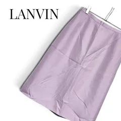 LANVIN ランバン ピンク レディース スカート ひざ丈スカート タイトスカート 光沢感 上品 エレガント【サイズ40】Lサイズ相当 501KJのサムネイル