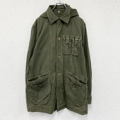 EDWIN　エドウィン　TYPE 505 ミリタリージャケット　カーキ　XLサイズ　古着のサムネイル