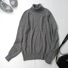 高島屋  カシミヤ ハイゲージタートルネック プルオーバー/26Fのサムネイル