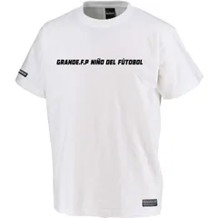 grande(グランデ) バックプリント.プレミアムTシャツ フットサル 半袖Tシャツ (gfph22004-0109)、WHT/BLKのサムネイル