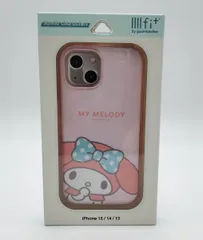 グルマンディーズ サンリオキャラクターズ IIIIfit(イーフィット) iPhone15 / 14 / 13 対応 ケース マイメロディ SANG-351MMのサムネイル