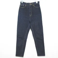 チャイルドウーマン CHILD WOMAN MyFav. デニム パンツ ジーンズ ストレッチ 36 ネイビー kz14573のサムネイル