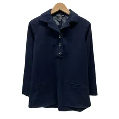 【中古】　A.P.C.　ポロシャツ　長袖　シャツ　トップス　ハーフボタン　無地　フロントポケット　古着　/2403のサムネイル