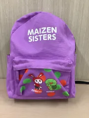まいぜんシスターズ　バックパック　リュック　パープル　キッズ　キャラクターのサムネイル