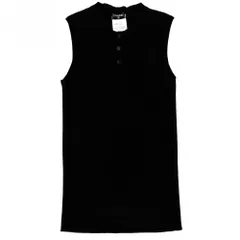 【大売出し】 シャネル タンクトップ レディース ノースリーブ アパレル 服 トップス CHANEL 42 ブラック 黒 コットン    夏 美品【中古品】のサムネイル