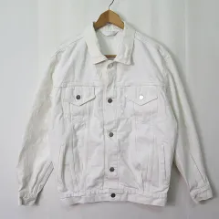 アンユーズド UNUSED Denim oversized jacket デニム ジャケット 00 ホワイト 2sa7404のサムネイル