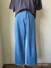 BEAMS ビームス デニム ワイド パンツのサムネイル