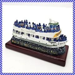 霧の乙女号 MAID OF THE MIST VI カナダ ナイアガラの滝 樹脂製 模型 ミニチュア 置物 船 スーベニア 美品 当時物のサムネイル