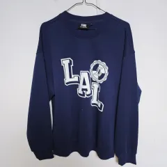 LAレイカーズ メンズ スウェット 長袖Tシャツ 100L@9932のサムネイル