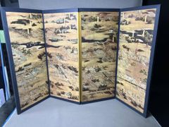 御即位式図'屏風「明正天皇御即位式図屏図」監修 ネルソン・アトキンス