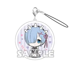 レム Re:ゼロから始める異世界生活 レムがいっぱいアクリルストラップ 膝枕 グッズ ストラップ リゼロのサムネイル