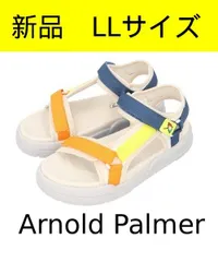 【新品】アーノルドパーマー Arnold Palmer サンダル スポーツサンダル スポサン 厚底 レディース AL5420 ベージュ オレンジ LL 25cm 軽量 ベルクロ ストラップ ベルト カジュアル　カジュアル アウトドア　管理番号TN8478AOのサムネイル